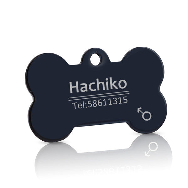 Personalisierter Knochen fürs Halsband