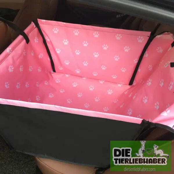 Auto Sitzschöner für Vordersitz oder hinten - Pink / 60x40x35cm - Transport