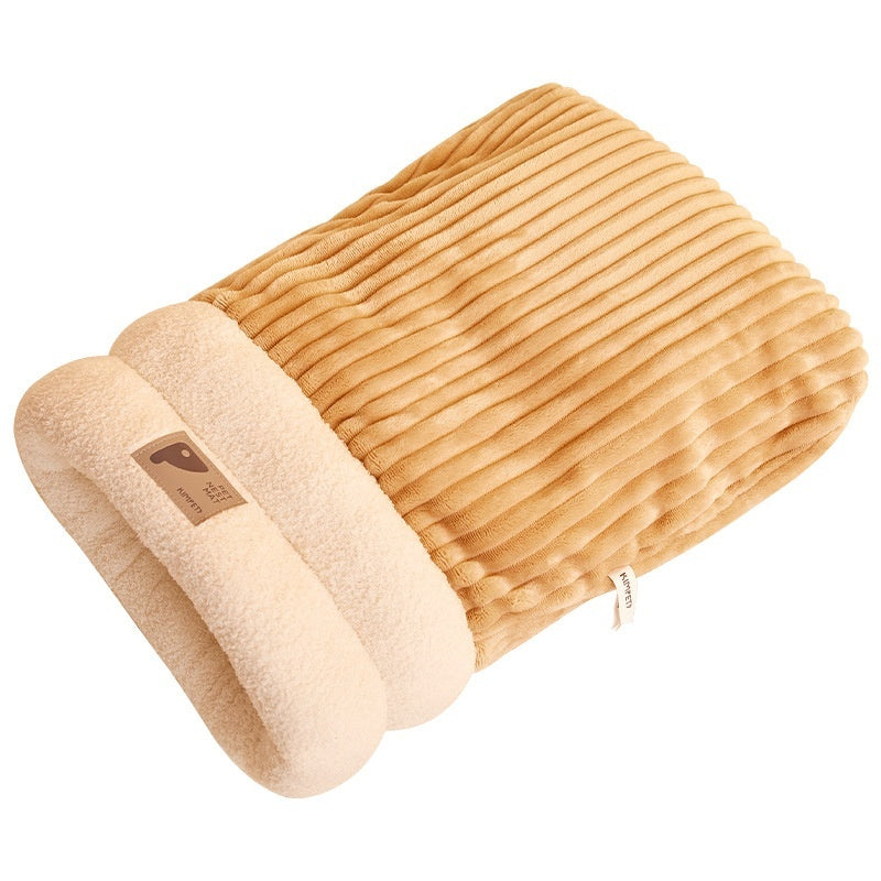 Flauschiger Kuschelsack