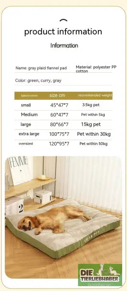 Fashion Kennel Vier-Jahreszeiten-Bett - Flauschiger Liegeplatz für Hund Katzen F