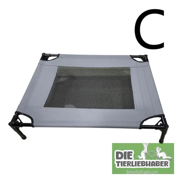 Haustier Überdachtes Hochbett Feldbett Sonnenschutzzelt - C / 60x45x16cm - Sonnenliege für Hunde oder Katzen