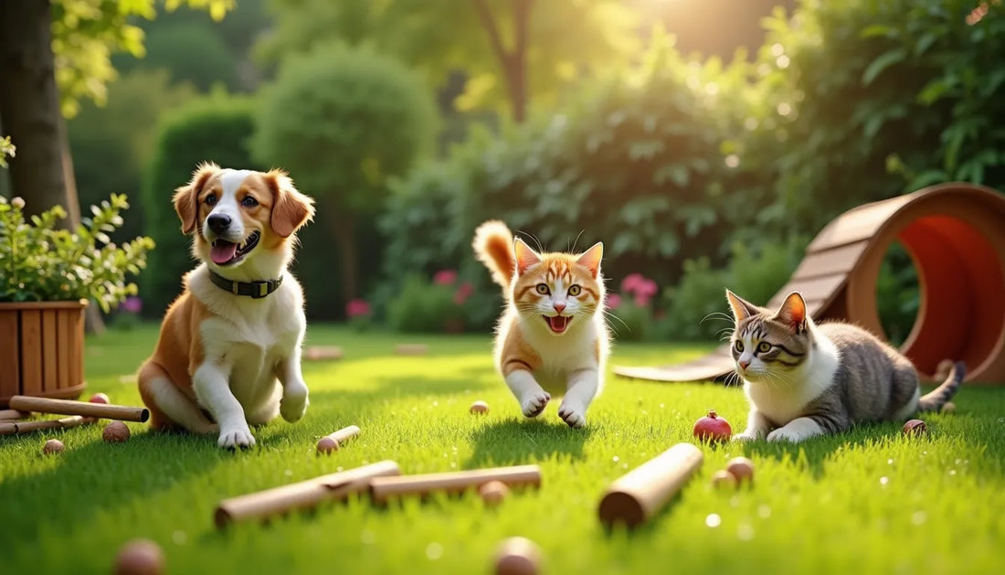 Entdecke natürlichen Spielspaß für Hunde und Katzen