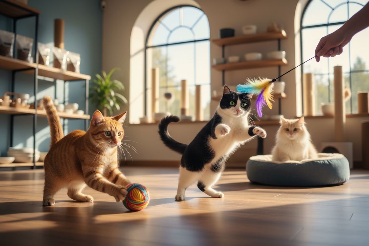 Katzenbedarf & Katzenspielzeug kaufen | Die Tierliebhaber
