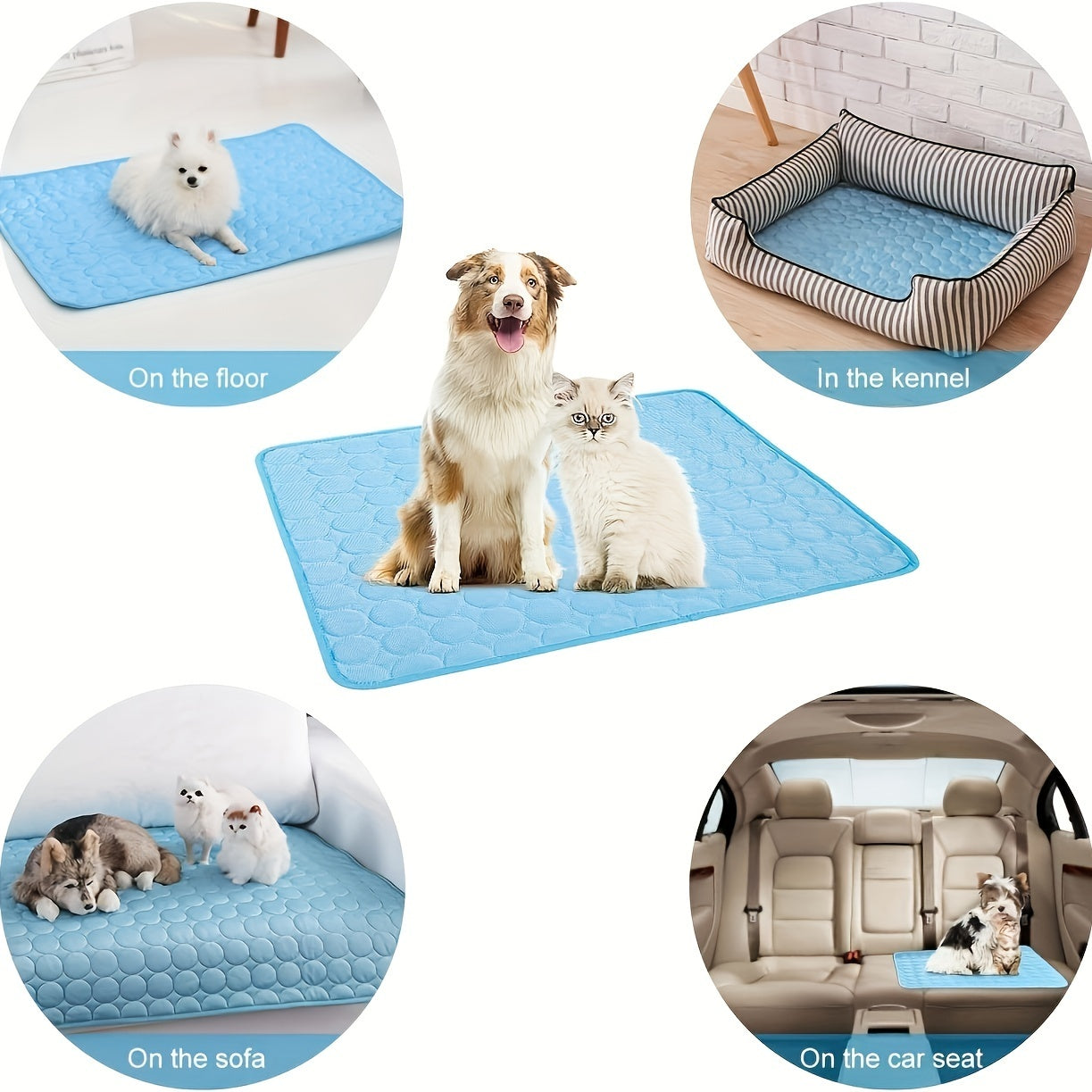 Kühlmatte für Hunde. Kühlkissen für Haustiere