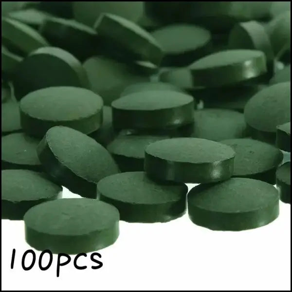 100 Stück Spirulina Tabletten für Fisch und Garnelen - 100pcs - Spirulina Tabs