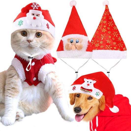 Weihnachtsmütze für Hunde und Katzen