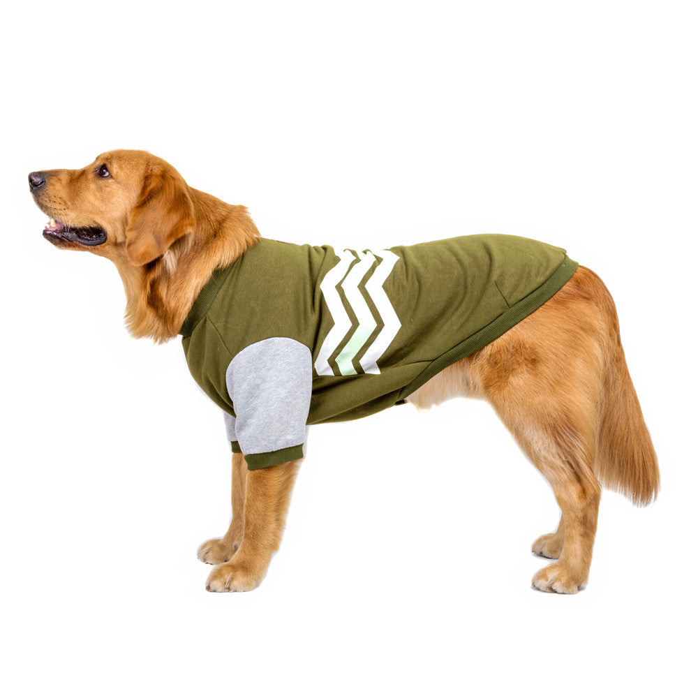 Gewellte Zweibein-Hoodie-Hundekleidung