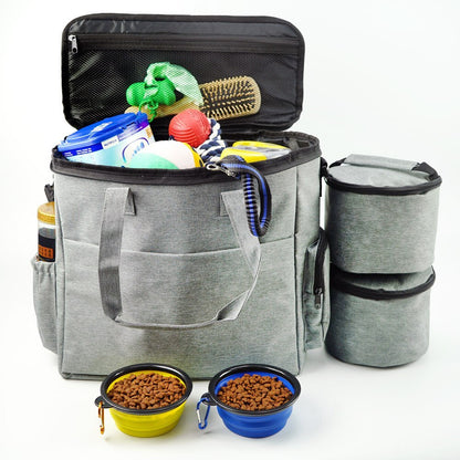 Aufbewahrungstasche für Hundefutter ideal für unterwegs