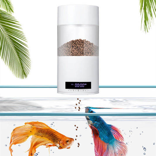 Automatischer Fischfütterer für Aquarien