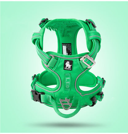 Das perfekte Hundegeschirr für kleine und große Hunde - Grass green / L - Hundegeschirr