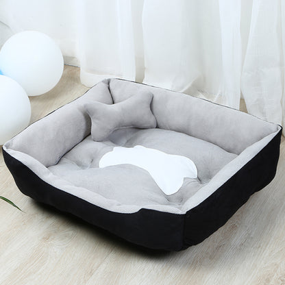 Weicher Teddy Hunde- und Katzenliegeplatz