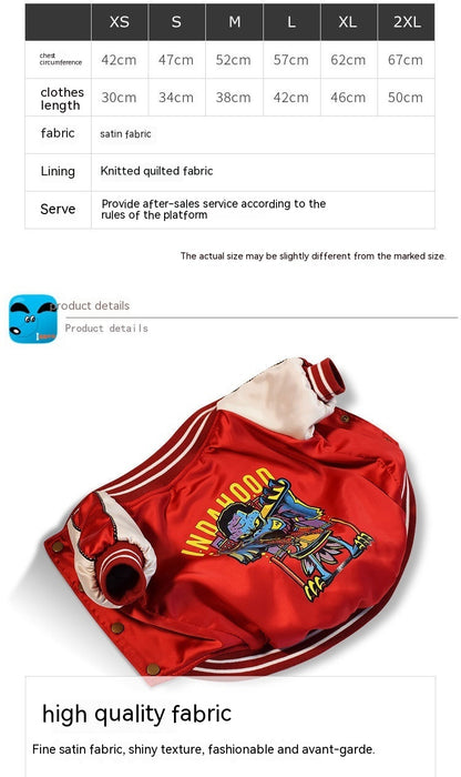 Hundebekleidung Glanzjacke