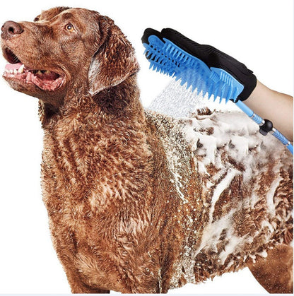 Haustier Duschhandschuh inkl. Schlauch