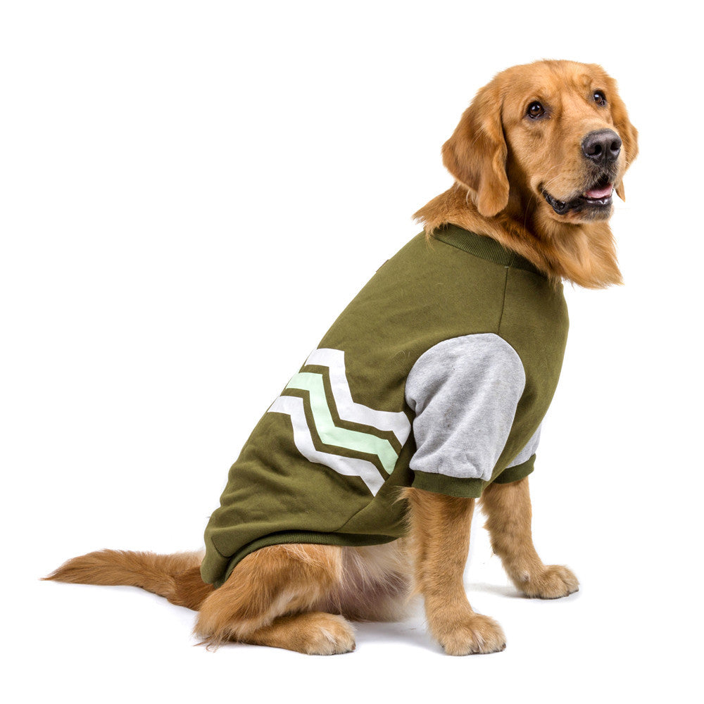 Gewellte Zweibein-Hoodie-Hundekleidung