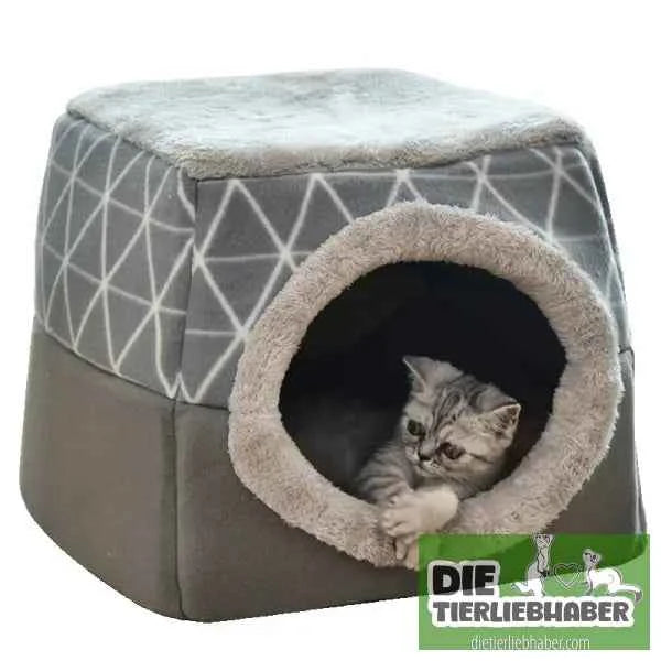 4 Jahreszeitenschlafplatz für Kleine Hunde Katzen Frettchen und Co.