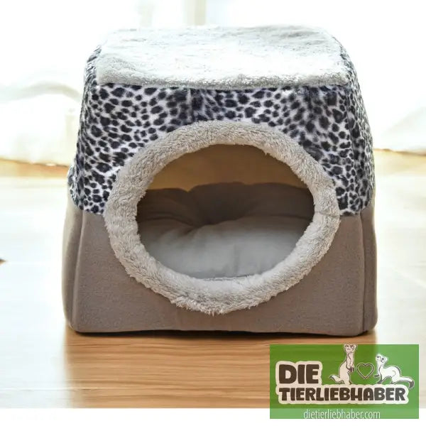 4 Jahreszeitenschlafplatz für Kleine Hunde Katzen Frettchen und Co. - G / L - Katzenhöhle