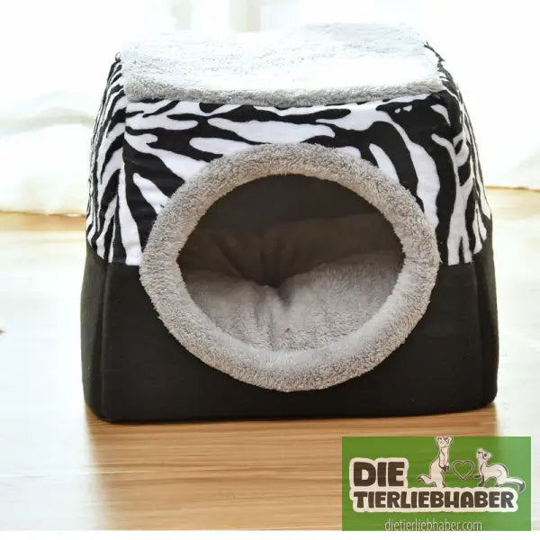 4 Jahreszeitenschlafplatz für Kleine Hunde Katzen Frettchen und Co. - I / L - Katzenhöhle