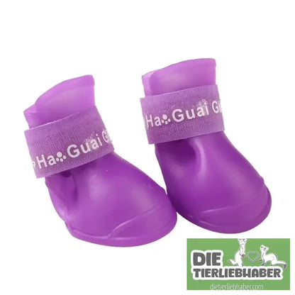 4 Stück/Set Hunderegenschuhe S/M/L - Haustierbedarf