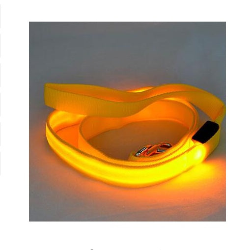 LED-beleuchtete Nylon-Haustierleine