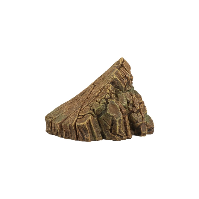 Aqua Della Frodo Felsen M mit rauer Oberfläche und Rissmuster als Aquariumdekoration, 19,7 × 15,7 × 13,8 cm