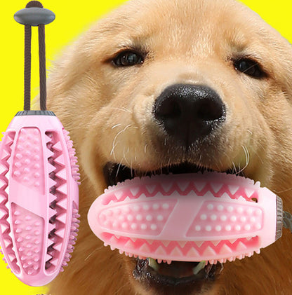 Hundespielzeug Silikon Saugnapf Schlepper Interaktives Hundeballspielzeug Zum Kauen Beißen Zahnreinigung
