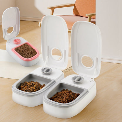 Automatischer Futterspender für Haustiere (Intelligenter Futterspender für Katzen und Hunde)