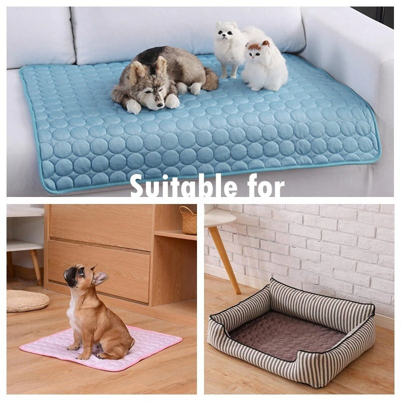 Kühlmatte für Hunde. Kühlkissen für Haustiere