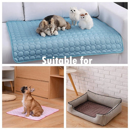 Kühlmatte für Hunde. Kühlkissen für Haustiere