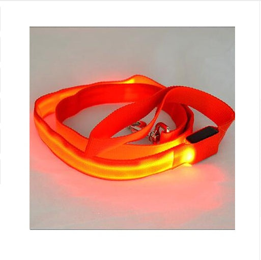 LED-beleuchtete Nylon-Haustierleine