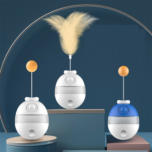 Feather Bell Haustier Katzenspielzeug