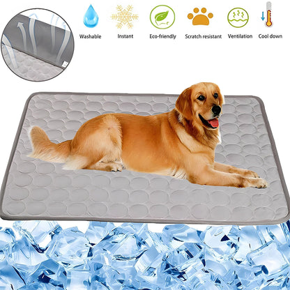 Kühlmatte für Hunde. Kühlkissen für Haustiere