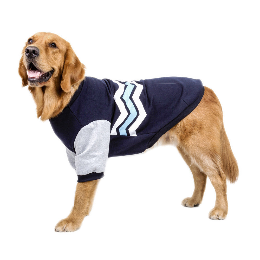 Gewellte Zweibein-Hoodie-Hundekleidung