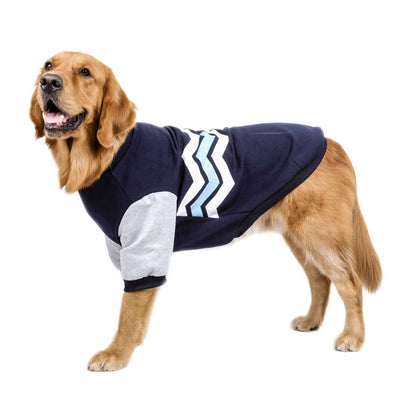 Gewellte Zweibein-Hoodie-Hundekleidung