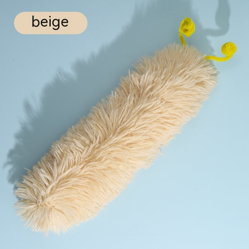Caterpillar-Klingeln-Papier-Katzen-Spielzeug, selbst entspannend, stickig und bissfest