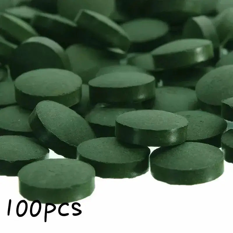 100 Stück Spirulina Tabletten für Fisch und Garnelen