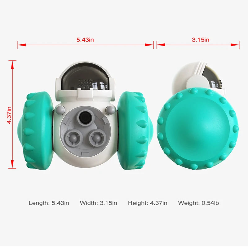 Hundesnack-Leckerli-Spielzeug Interaktives Tumbler-Puzzle für Haustiere