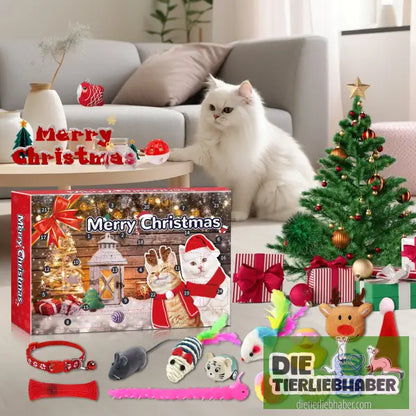 Adventskalender für Katzen - Santa Kitty blind box - Haustierbedarf