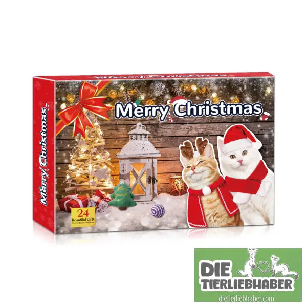 Adventskalender für Katzen - Santa Kitty blind box - Haustierbedarf