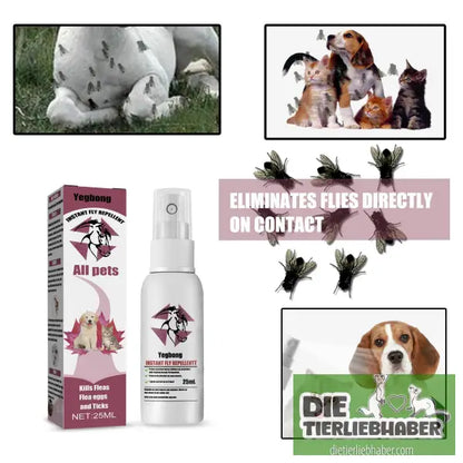 Anti Zecken und Ungezieferspray - 25ml - Tierbedarf