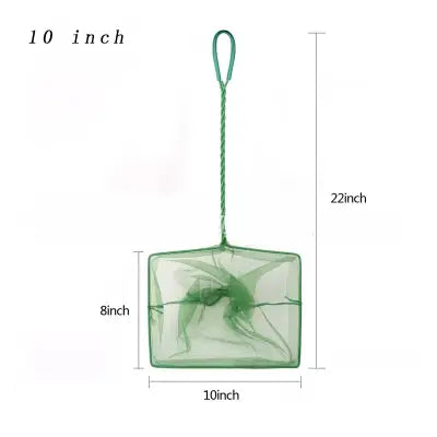 Aquarium Fischkescher Langstielig - 10 inch - Netz