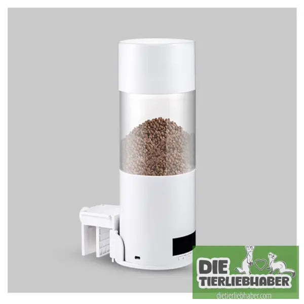 Automatischer Fischfütterer für Aquarien - White / 9x9x18cm - Aquaristik