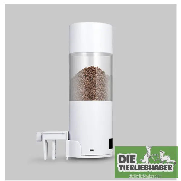 Automatischer Fischfütterer für Aquarien - White / 9x9x18cm - Aquaristik