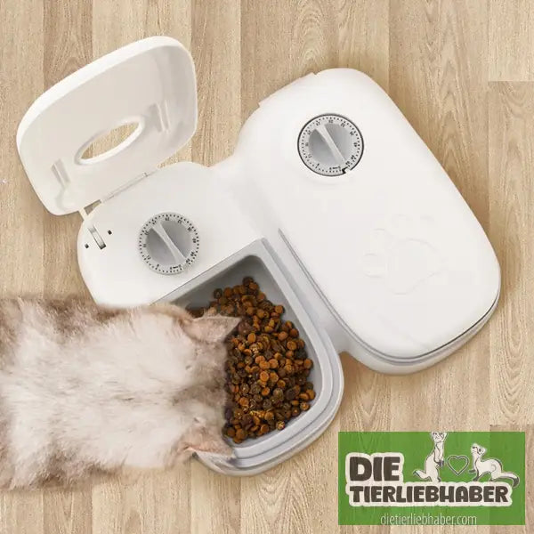 Automatischer Futterspender für Haustiere (Intelligenter Futterspender für Katzen und Hunde) - Futter- und Wassernäpfe