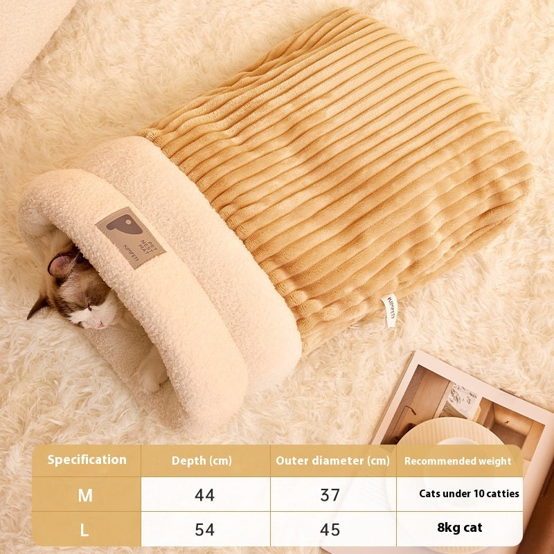 Flauschiger Kuschelsack