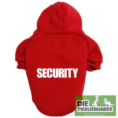 Bequemer stilvoller Kapuzenpullover für Hunde - Red / S - Hunde und Katzenkleidung