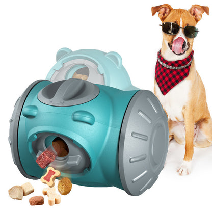 Hundetumbler-Spielzeug, erhöht den IQ des Haustiers, interaktiver langsamer Futterspender für kleine und mittelgroße Hunde