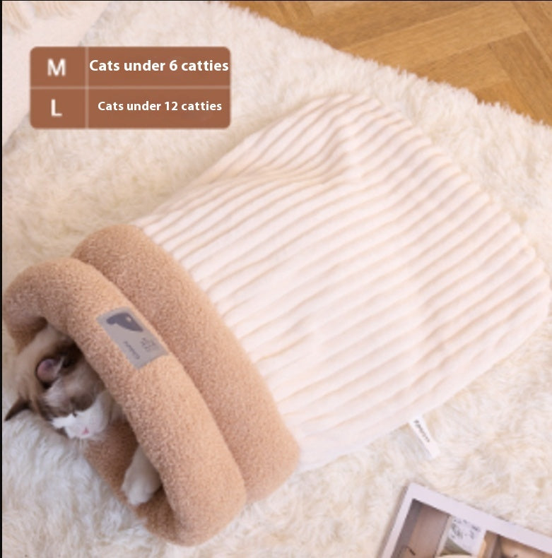 Flauschiger Kuschelsack