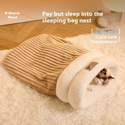 Flauschiger Kuschelsack