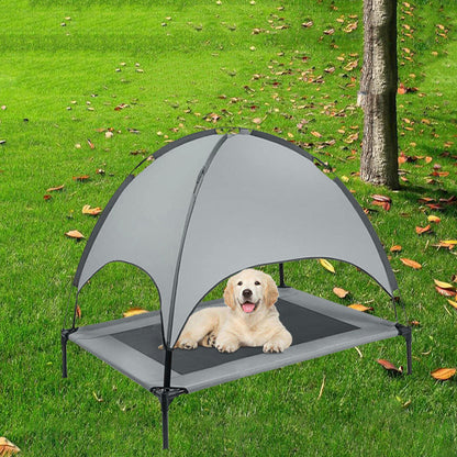 Haustier Überdachtes Hochbett, Feldbett Sonnenschutzzelt