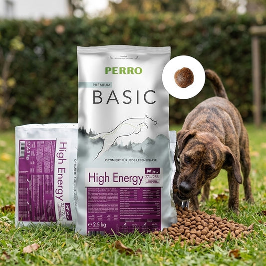 PERRO Basic High Energy - Trockenfutter für Hunde